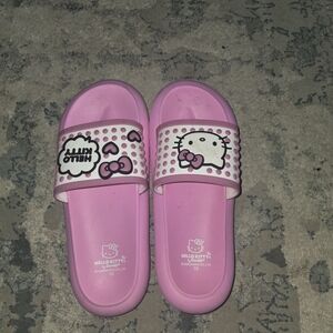 Hello Kitty Pink Slide Sandals
